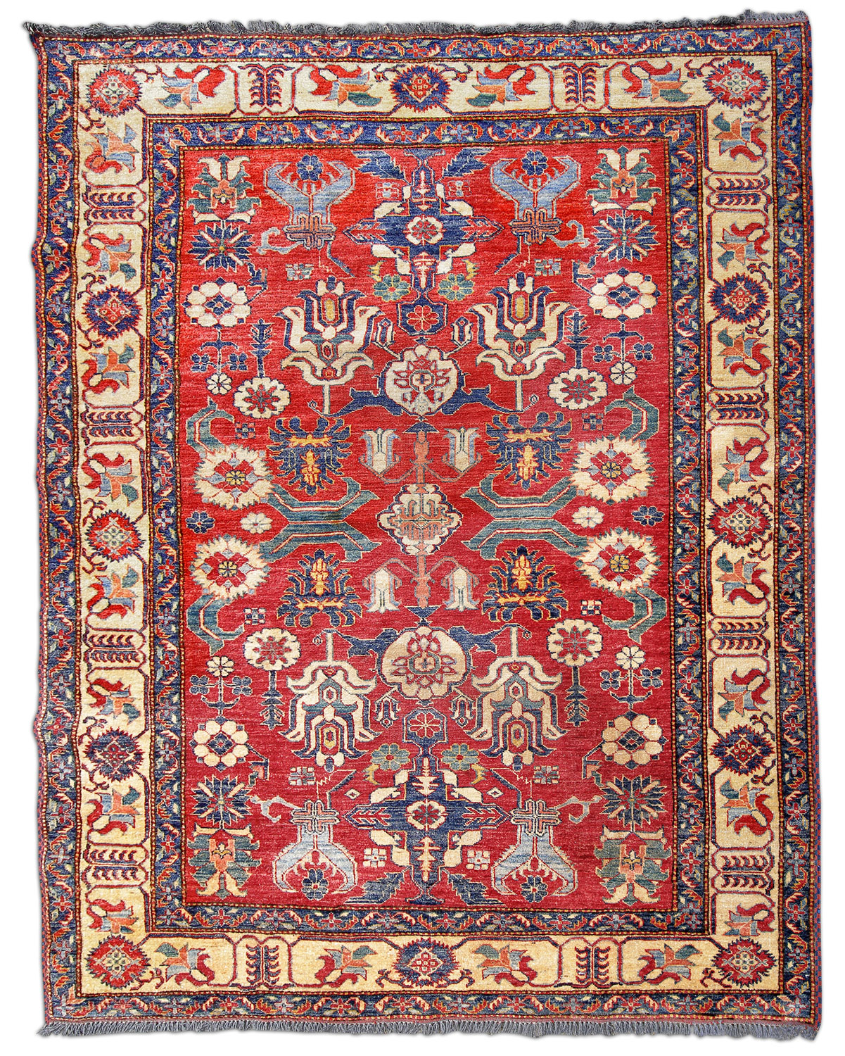 Kazak Orientteppich Pakistan neu | Allover